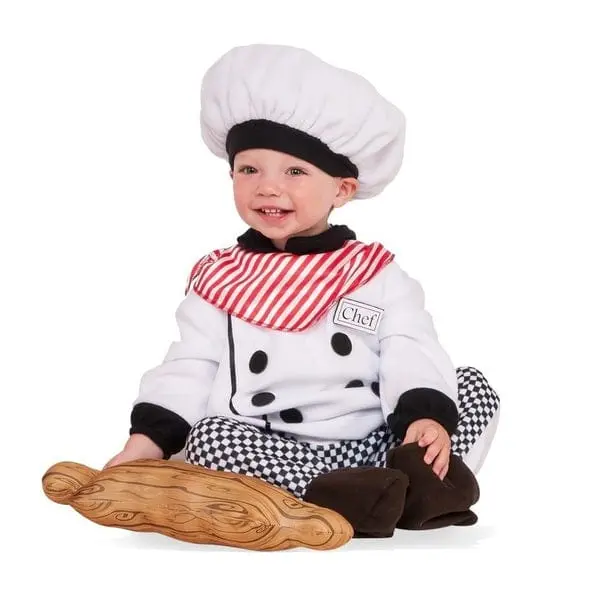Costume di Carnevale Piccolo Chef 6-12 Mesi