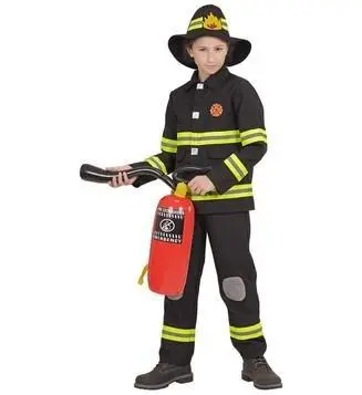 Costume Di Carnevale Pompiere 4-5 Anni