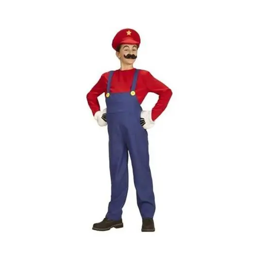 Costume Di Carnevale Super Idraulico 4-5 Anni
