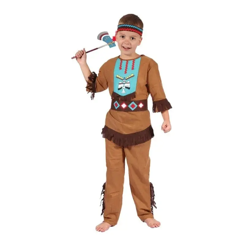 Costume Indiano Bambino 5-7 Anni