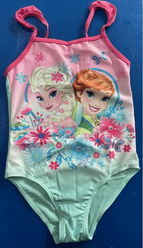 Costume Intero Disney Frozen 6-8 Anni 122/128 cm