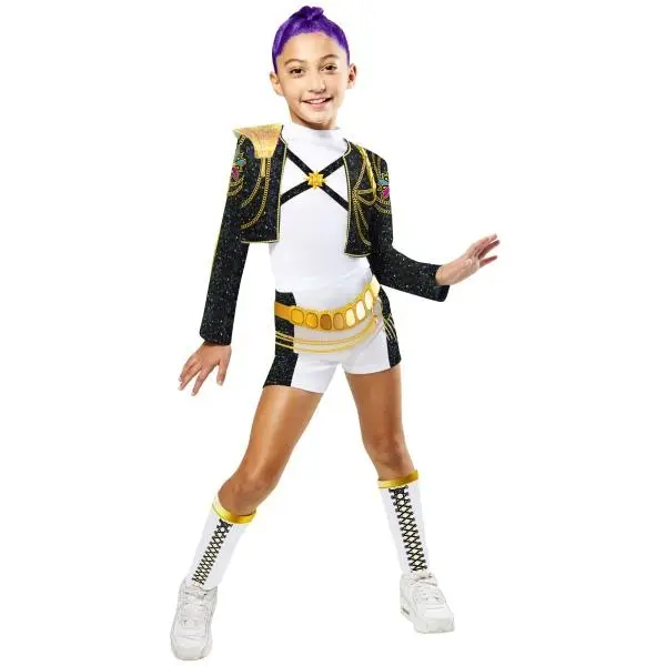 Costume KPop Demon Hunters Rumi Golden Deluxe Bambina – Taglia S (122-128cm) – Rubies