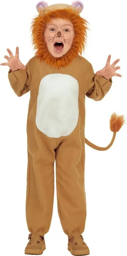 Costume Leoncino (110 Cm / 3-4 Years)