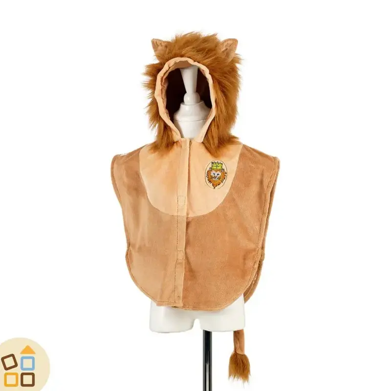 COSTUME LEONE, PONCHO 2 ANNI