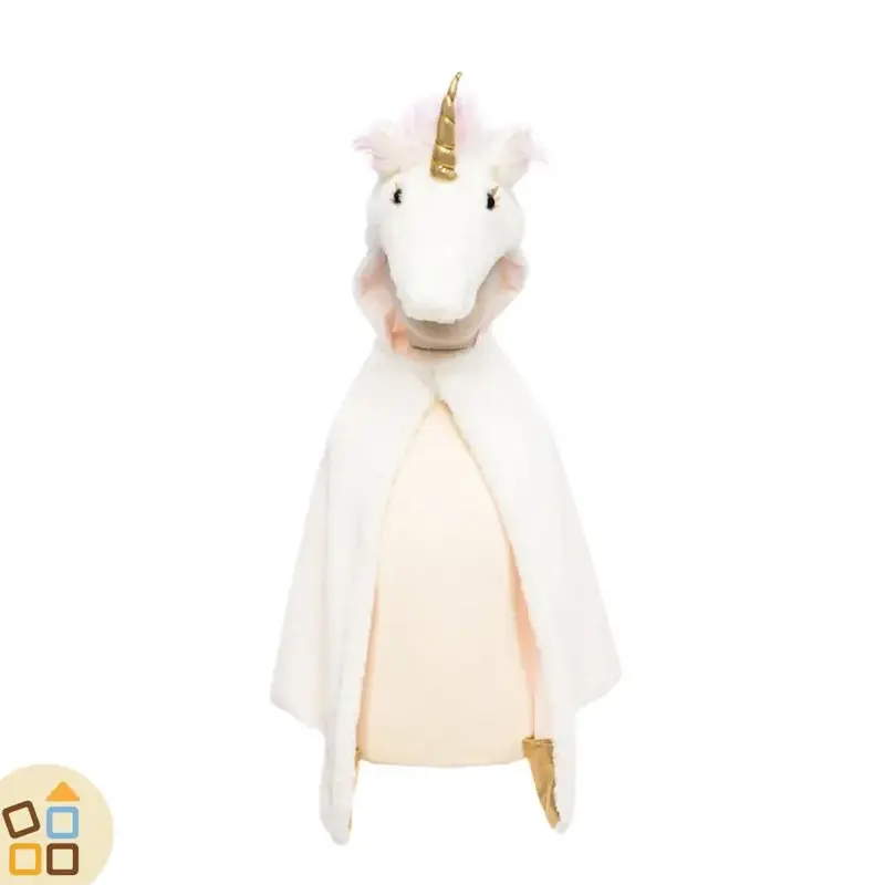 COSTUME MANTELLO UNICORNO occhi zampe