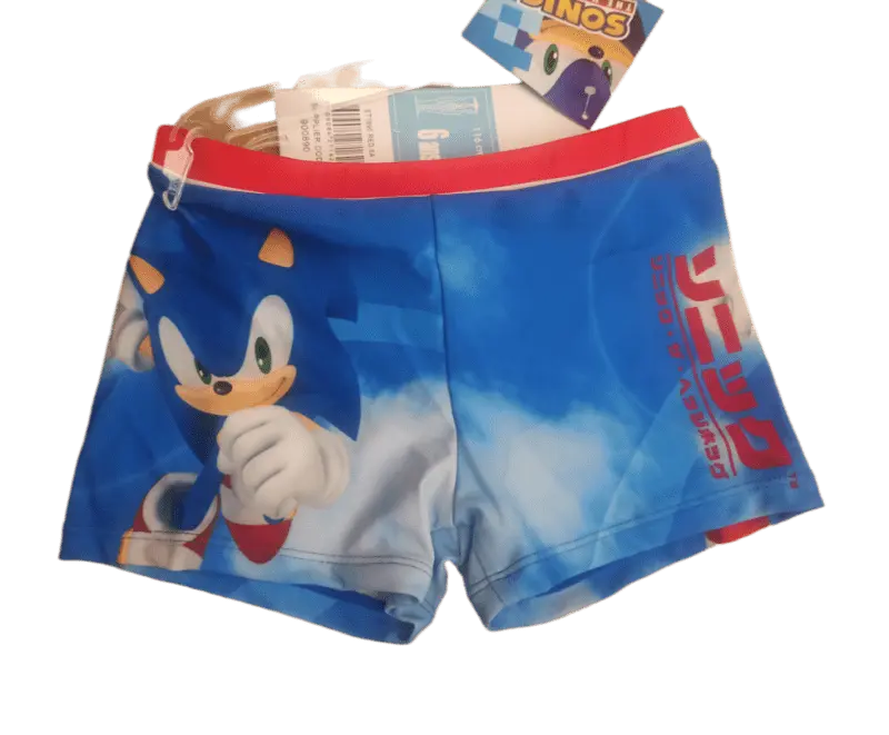 Costume Mare Sonic Bambino Full Printed