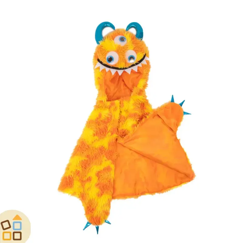 COSTUME MOSTRO PELOSO GIGGLE 4/6 ANNI