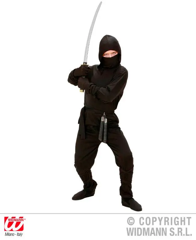Costume Ninja (140 Cm / 8-10 Years)