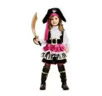 Costume Piccola Piratessa 3-4 Anni MOM