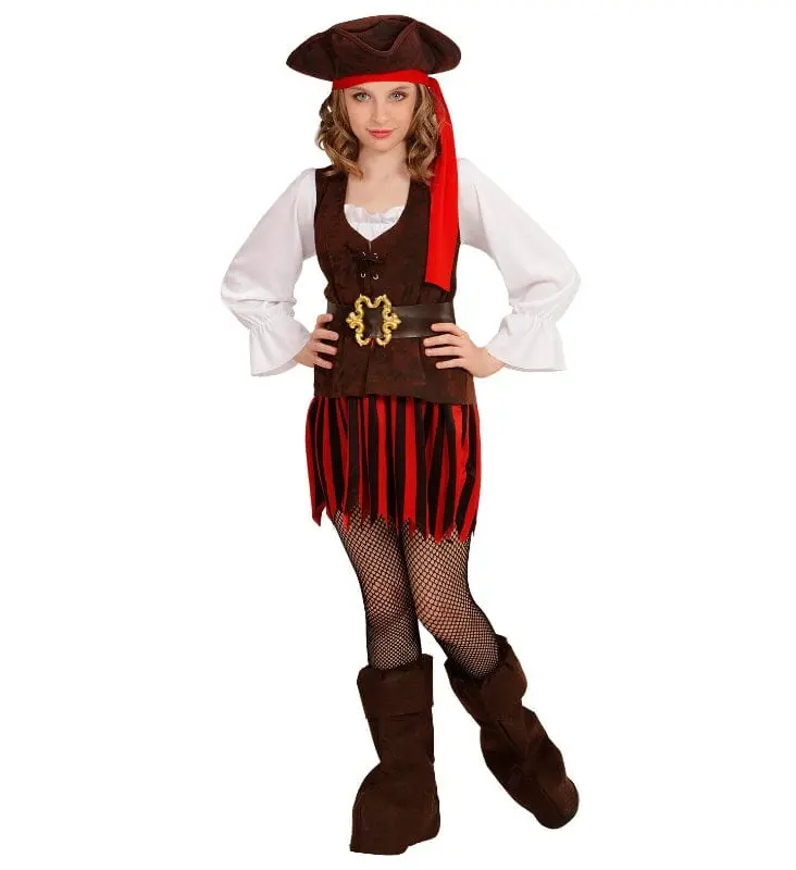 Costume Pirata Bambina, Piratessa dei Caraibi
