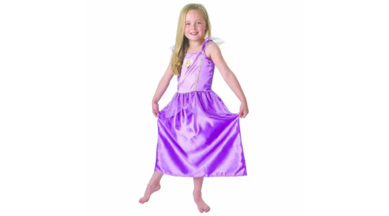 Costume Rapunzel 5/6 Anni