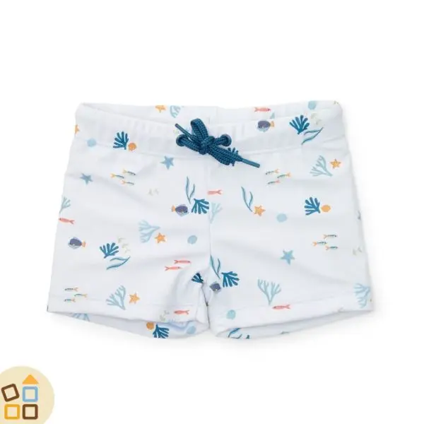 COSTUME SHORTS AZZURRO MARE 9/12 M