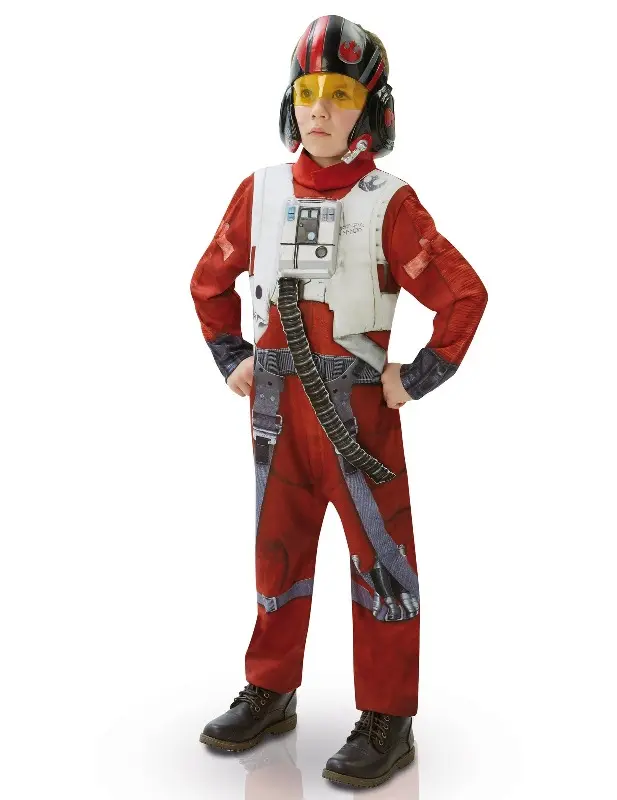 Costume Star Wars Pilota X-Wing bambino 5-6 Anni