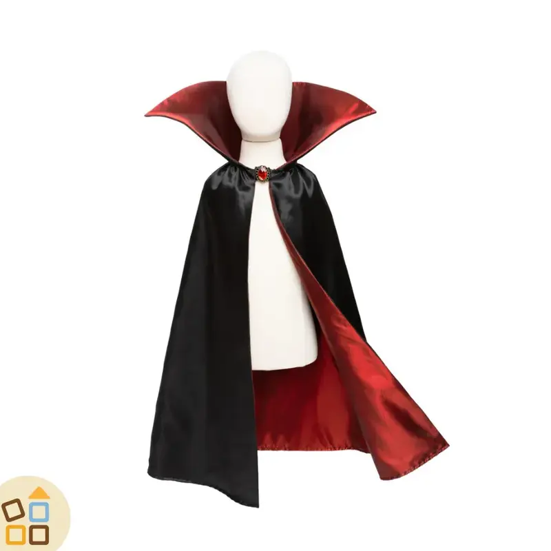 COSTUME VAMPIRO, MANTELLO 7/8 ANNI