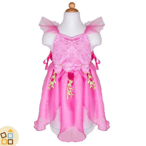 COSTUME VESTITO FATA ROSA 3/4