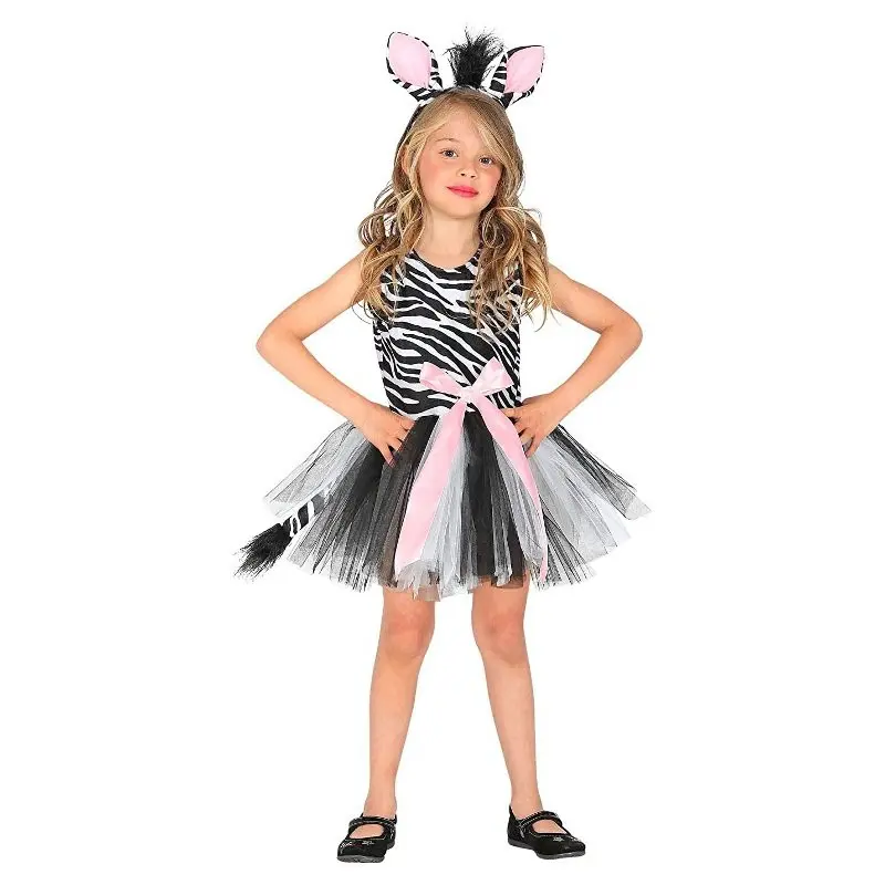 Costume Zebra (110 Cm / 3-4 Years)