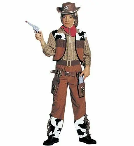 Cowboy (Camicia, Gilet, Pantaloni, Cintura, Bandana)
