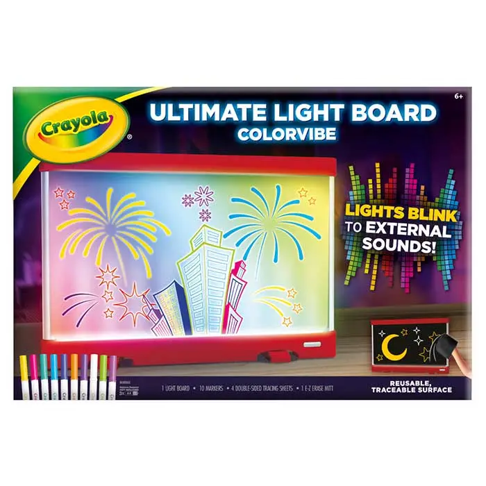 Crayola ColorVibe Ultimate Light Board – Lavagnetta Luminosa