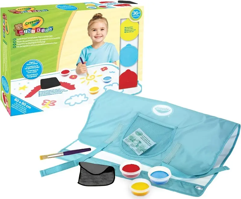 Crayola Tappetone Pittura e Ripittura Maxi con Tempere Lavabili