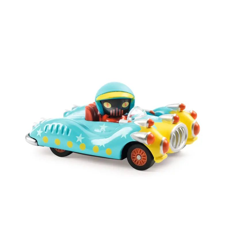 Crazy Motors - Blue Gun Macchinina in Metallo