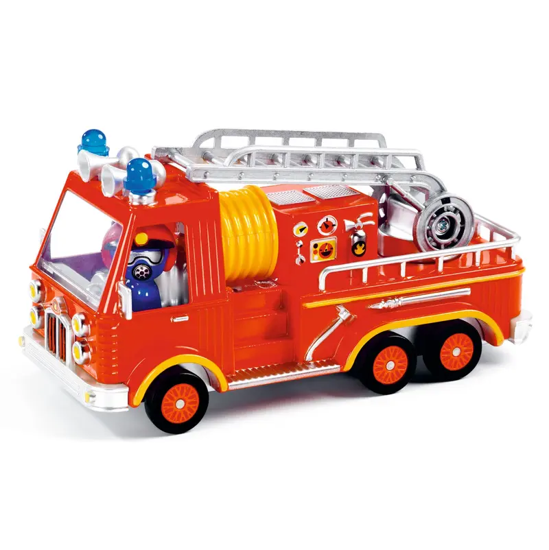 Crazy Motors - Captain Fire Macchinina in Metallo Camion Pompieri