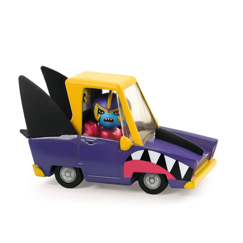 Crazy Motors - Shark'n'go Macchinina in Metallo