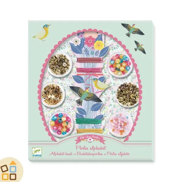 CREA BRACCIALETTI, PERLE ALFABETO