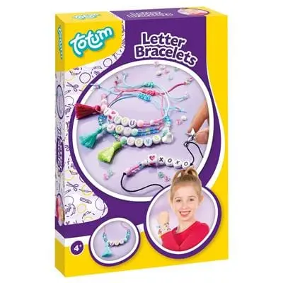Crea Bracciali con Lettere per Bambine