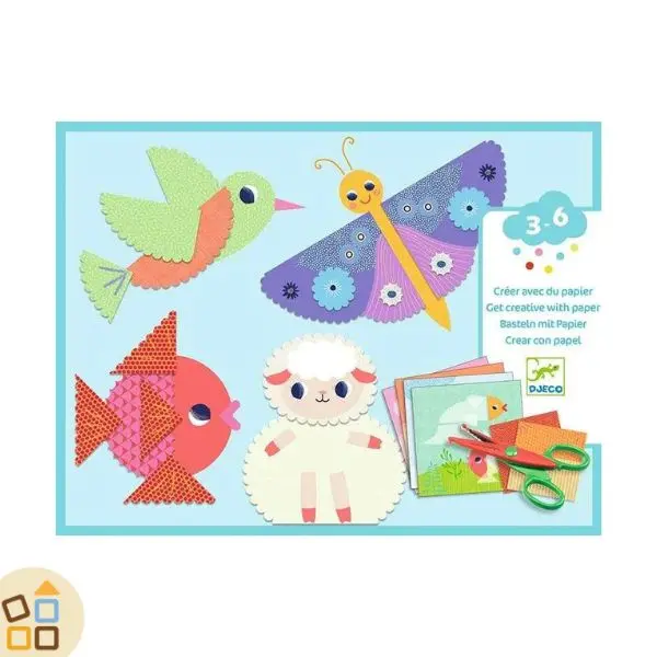 CREA CON CARTA E FORBICI