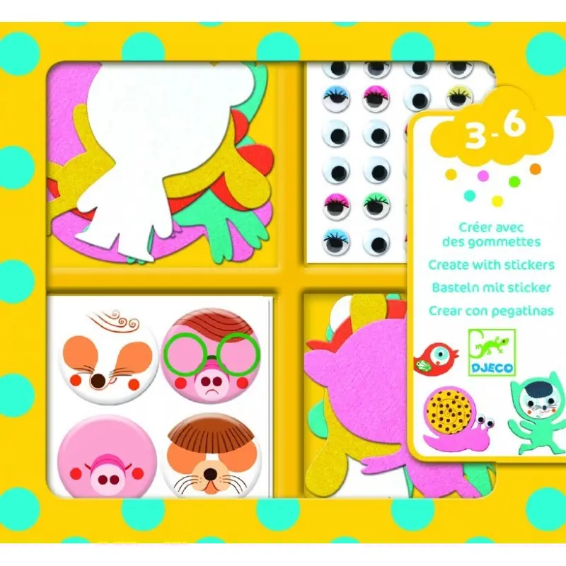 CREA CON FELTRO, ANIMALI