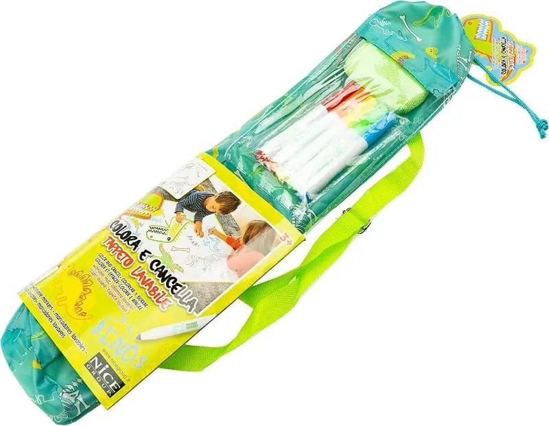 Creative Tappeto Colora e Cancella a tema Dinosauri