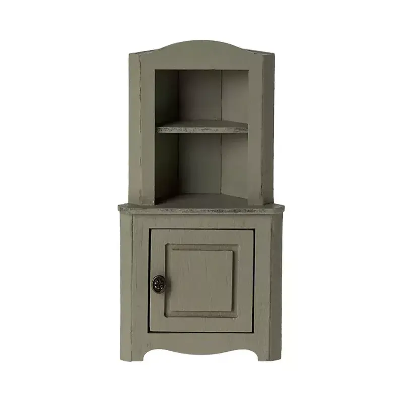 Credenza ad Angolo Verde Chiaro Topo Maileg