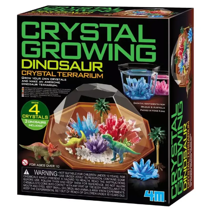 Crescita dei Cristalli Dinosauri 4M