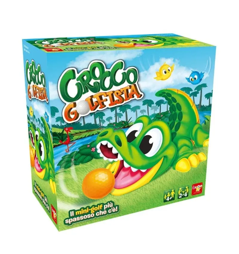 Crocco Golfista, Gioco di Società per Bambini Rocco Giocattoli