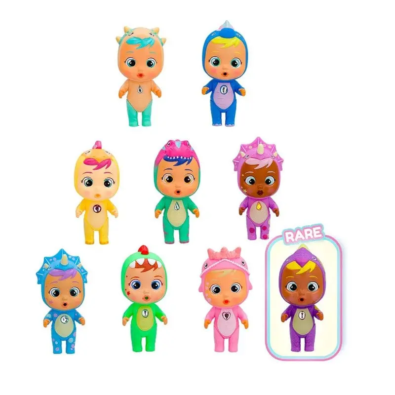 Cry Babies Magic Tears, Bambole Icy World Dinos