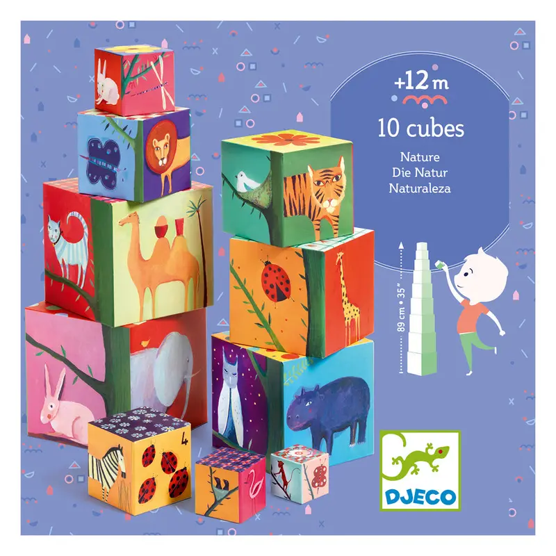 Cubi cartonato Natura - Djeco - Art. 08505