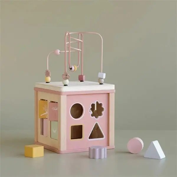 CUBO MONTESSORI ATTIVITA', ROSA