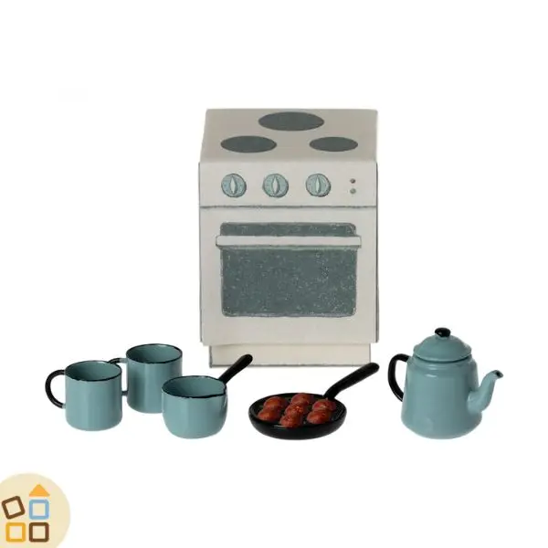 CUCINA CON ACCESSORI MADAME BLUE'S, TOPO