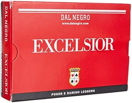 DAL NEGRO - ramino Excelsior doppio, carte da gioco