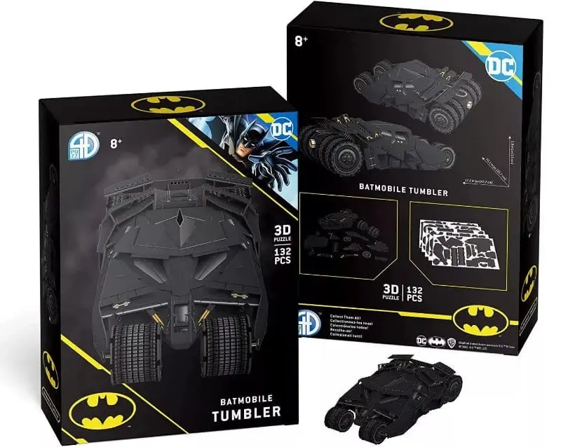 DC Comics - Puzzle 3D Batman Batmobile Tumbler 132pz
