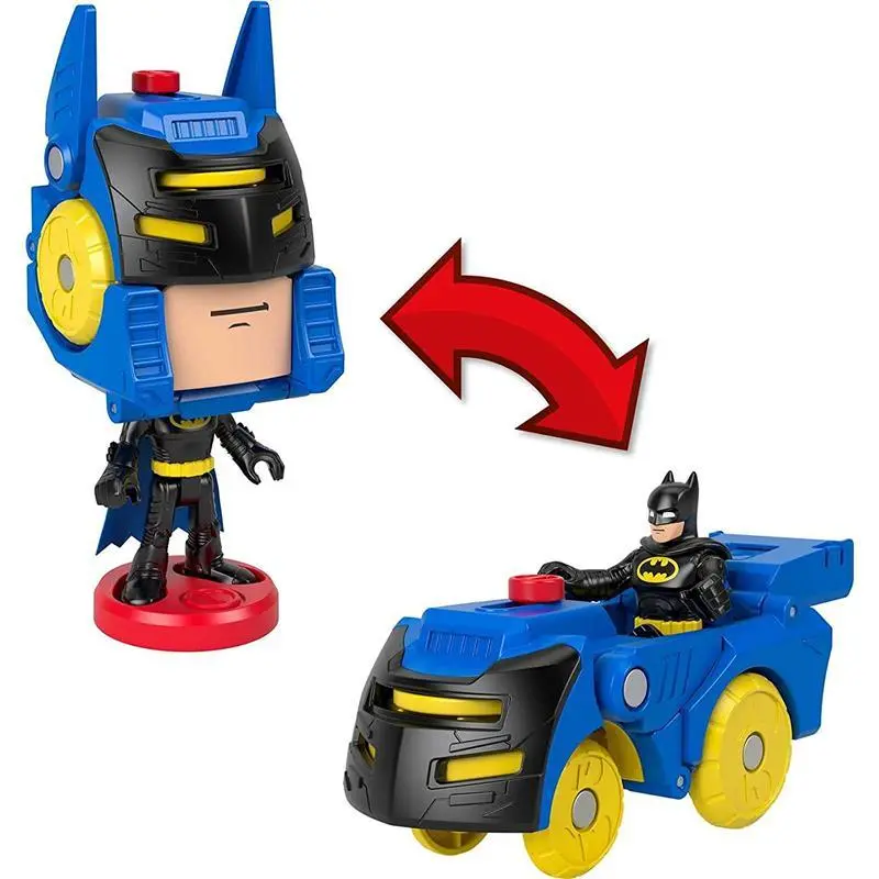 DC Super Friends Personaggi Trasformabili in Veicoli