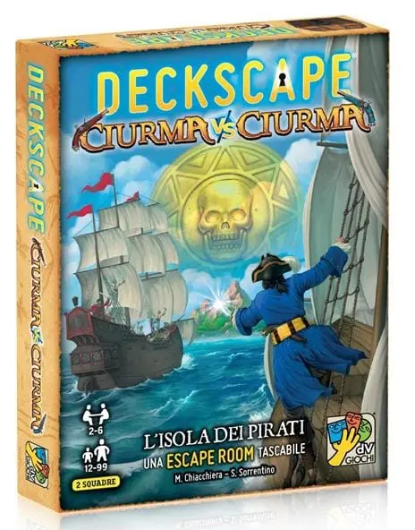 Deckscape Ciurma Vs Ciurma. Gioco Da Tavolo Dv Giochi