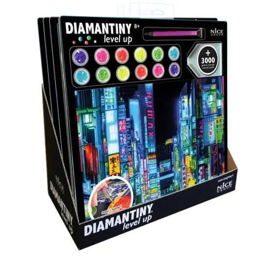 Diamantiny Level Up City, Mosaico con Diamanti