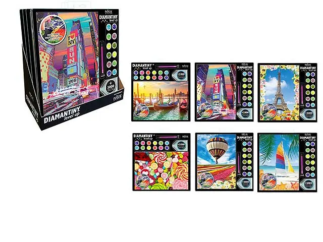 Diamantiny Level Up Landscape, Mosaico con Diamanti