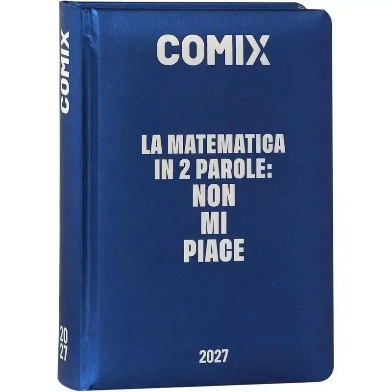Diario Comix Easy Blu 13 Mesi 2026/2027 – Agenda Scuola Standard