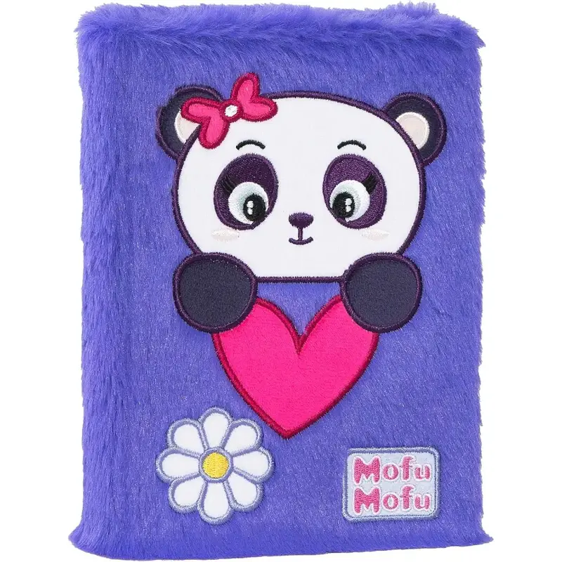 Diario Mofu Mofu Panda Plush 2026/2027 – 12 Mesi Standard