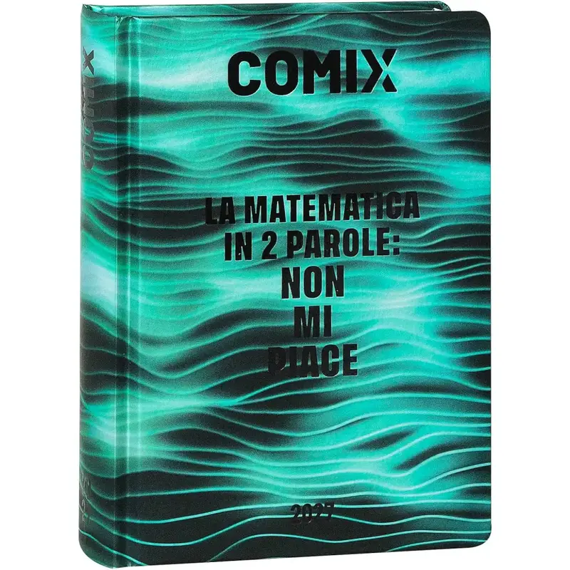 Diario scolastico Comix 16 mesi Waving turchese