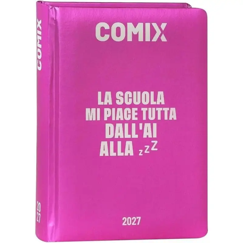 Diario Scolastico Comix Easy Pink 2026/2027 – Formato Standard
