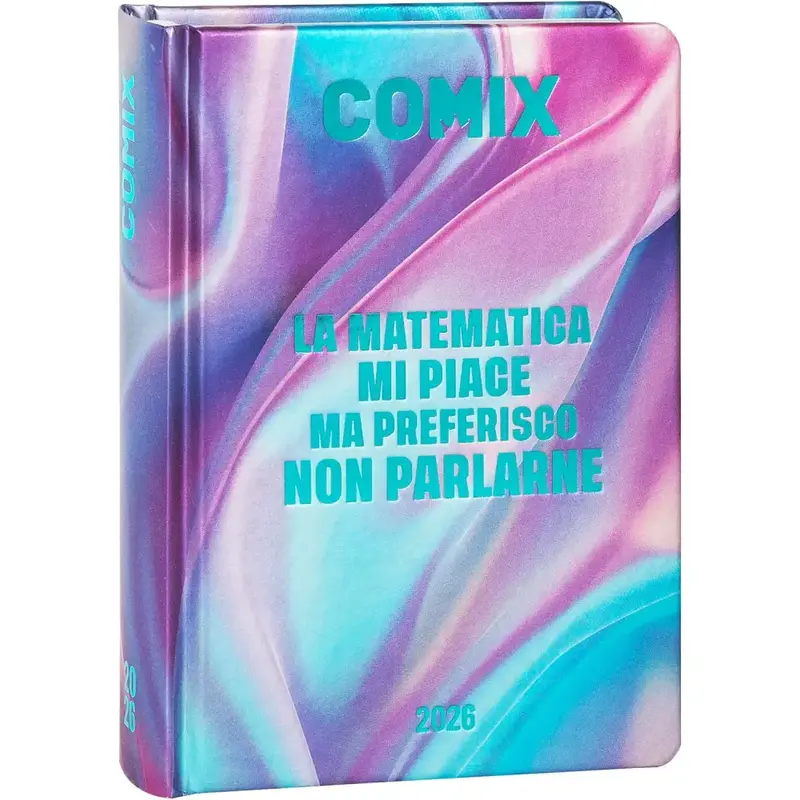 Diario Scuola 16 Mesi 2025/26 COMIX Giornaliero Mini Wave - Edizione Originale