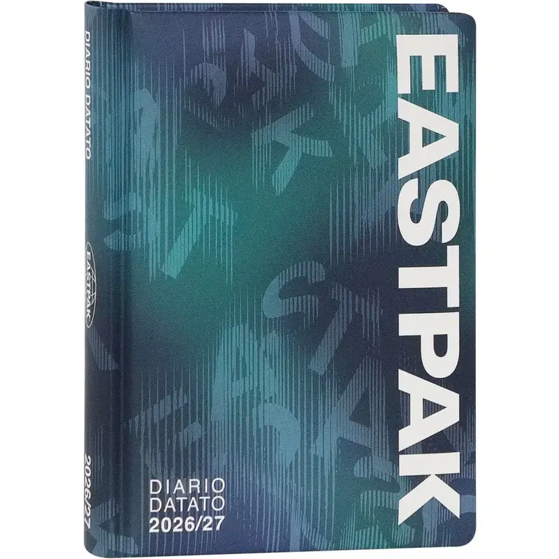 Diario Scuola Eastpak 13 Mesi 2026/2027 Medium Letterdye Blue